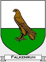 Wappen der Stadt Falkenruh an der Karft