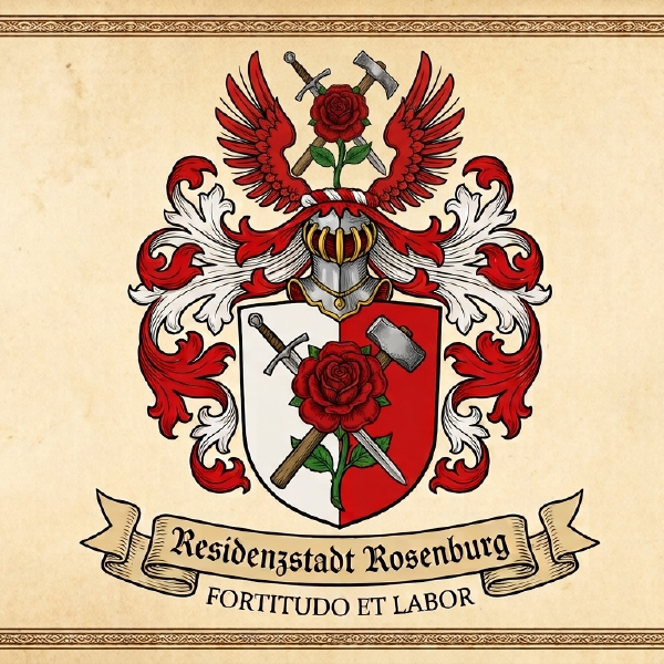 Datei:Wappen Residenzstadt Rosenburg.png